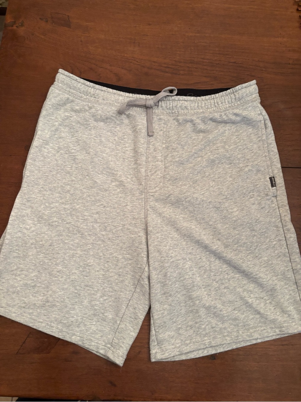 Eddie Bauer Men's Gray Athletic Shorts Size Large Like New!